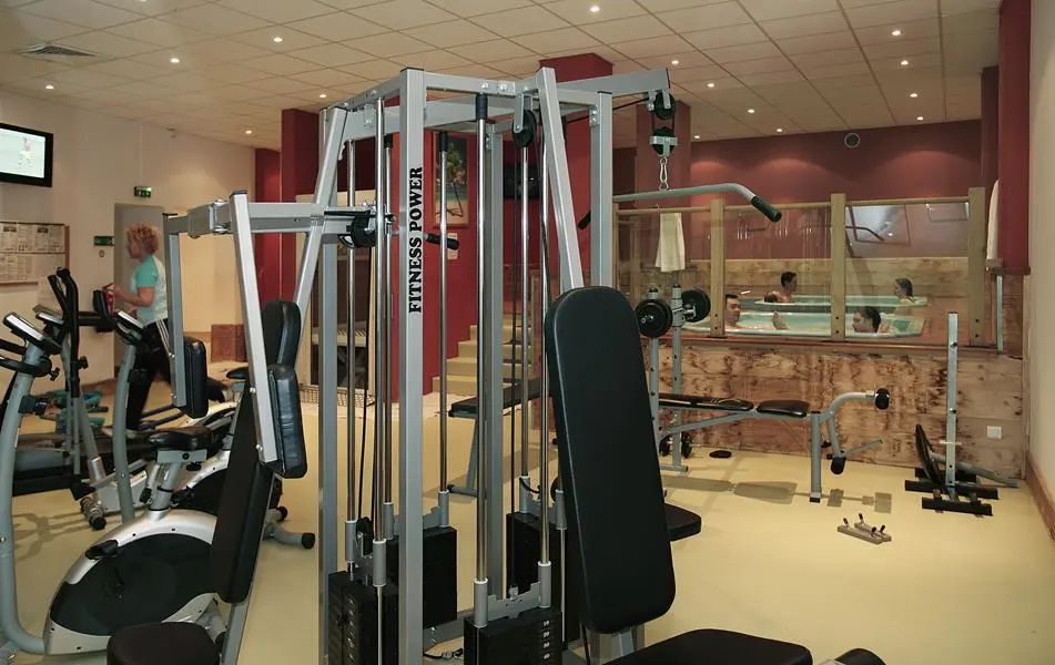Les Temples du Soleil De fitnessruimte