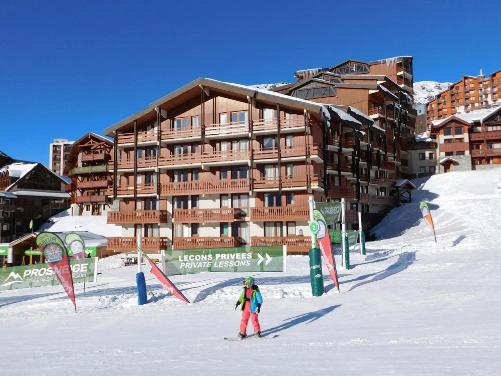 Le Cheval Blanc - balkon aan het chalet