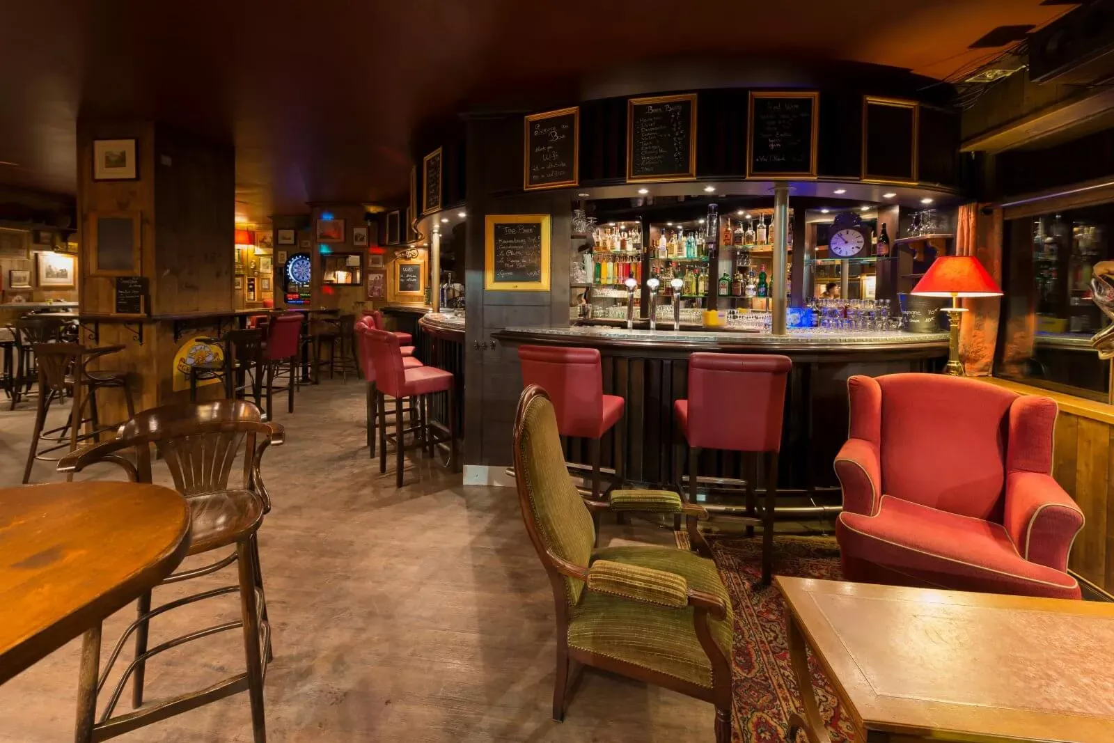 pub bar