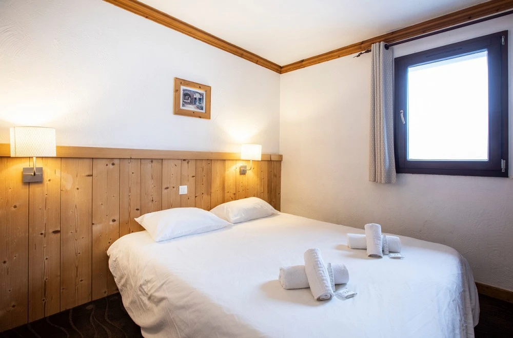 residence chalet des neiges hermine - slaapkamer