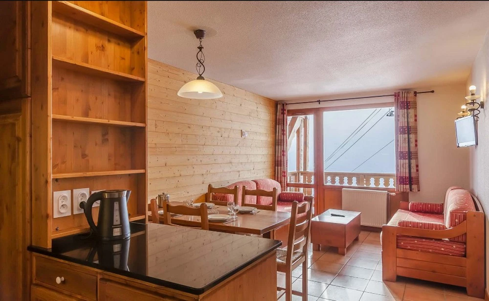  Les Balcons de Val Thorens spa 2-kamer apt. voor max. 4 pers. 2 suite