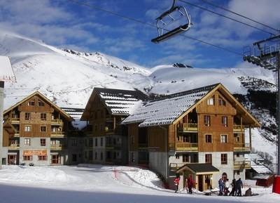 L'Oree des Pistes ligt direct aan de piste.