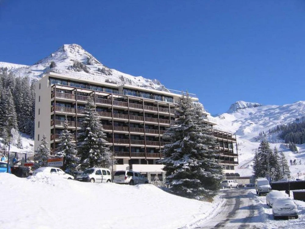 Les Terrasses de Veret - balkon aan de appartementen