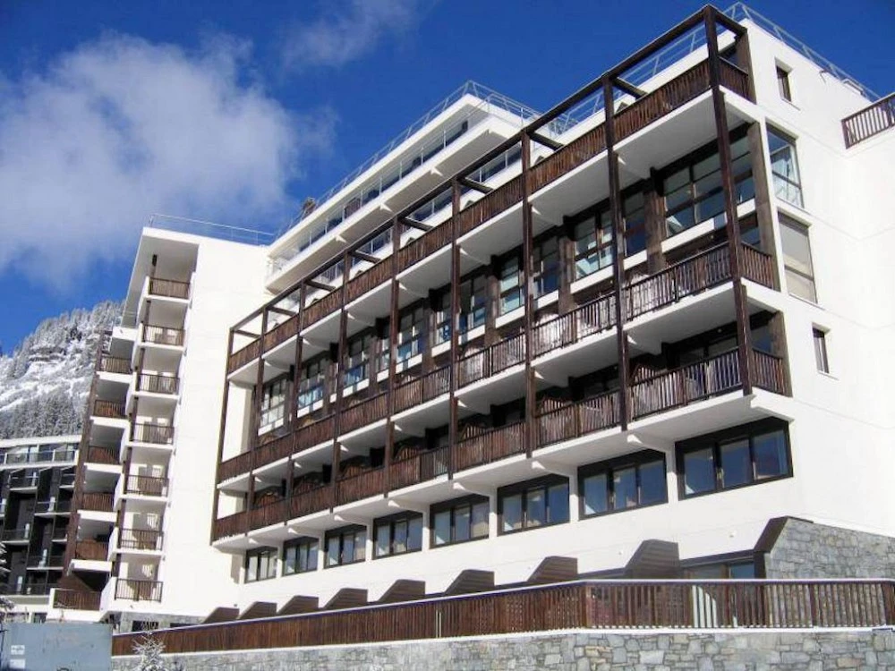 Les Terrasses de Veret - balkons aan de appartementen