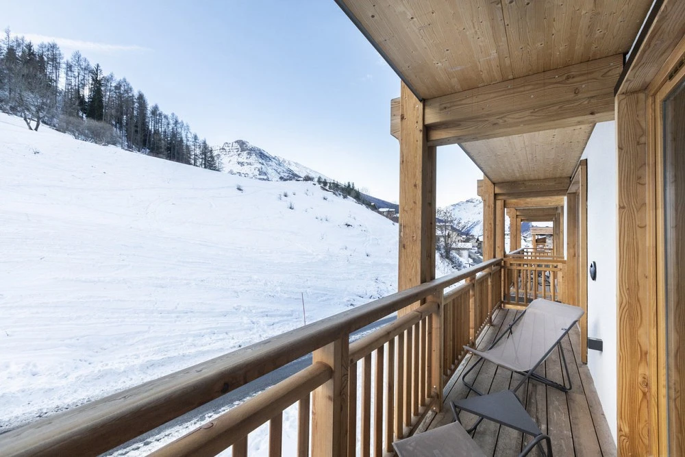 Les Balcons de Val Cenis PLATINUM - 6 appt 8 pers balkon
