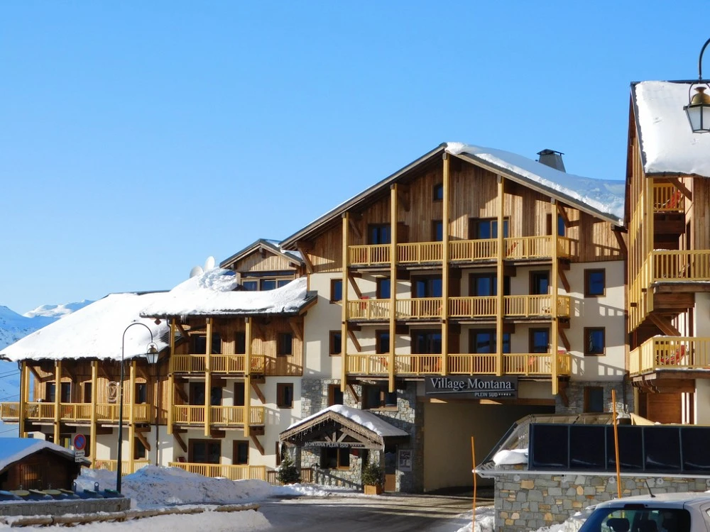 Village Montana Plein Sud - chalet met balkons