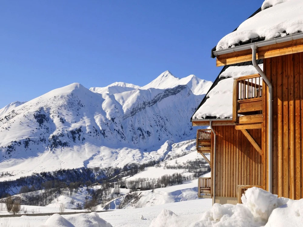 Les chalets des Marmottes - Uitzicht vanaf de chalets