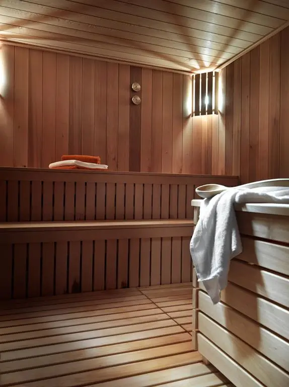 La Reine des Pres - sauna