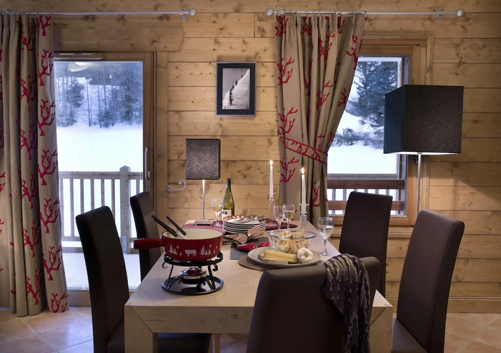 Les Chalets de Flambeau diner