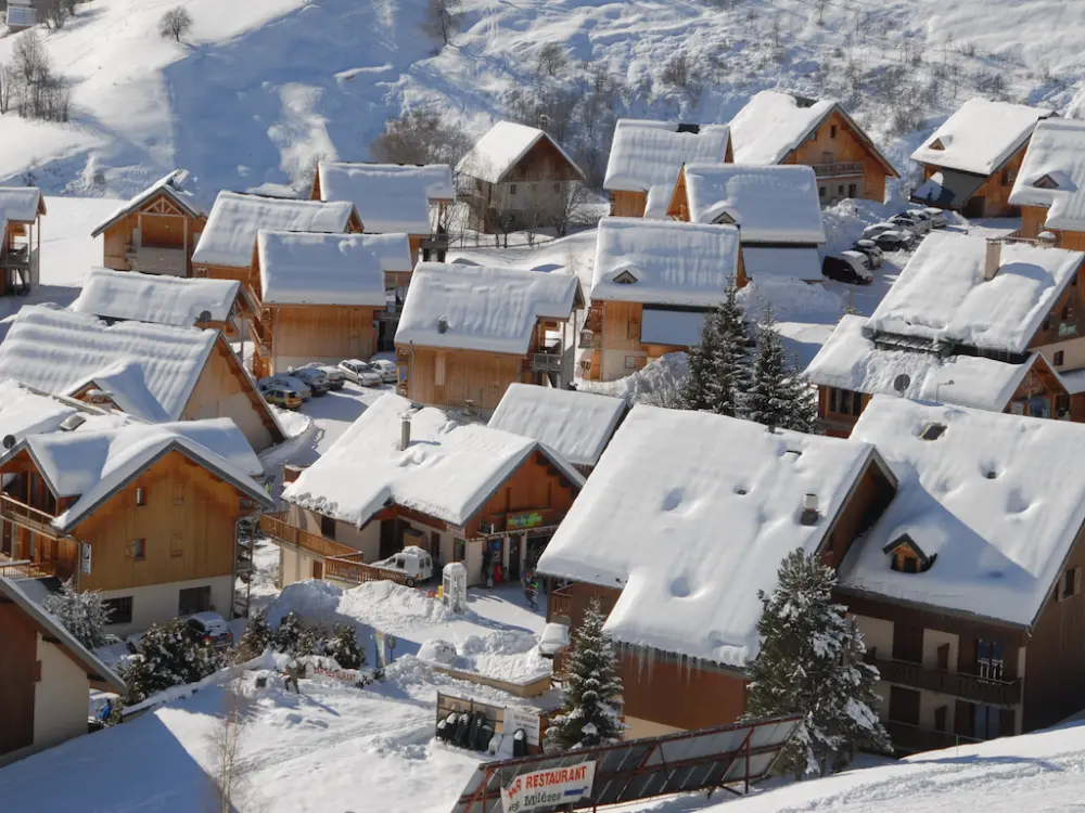Les chalets des Marmottes - Bovenaanzicht accomodatie