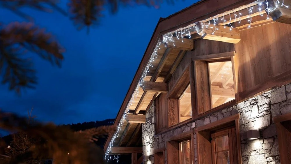 Les Chalets de Jouvence - avond
