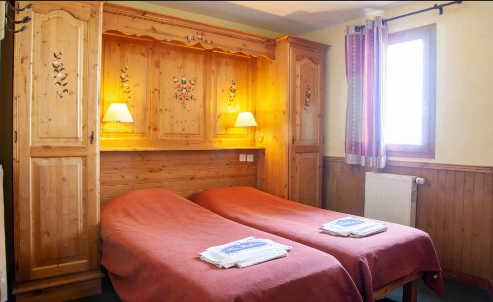 Les Balcons de Val Thorens - 2-kamer apt. voor max. 2 pers.  4 slaapkamer, tweepersoonsbed