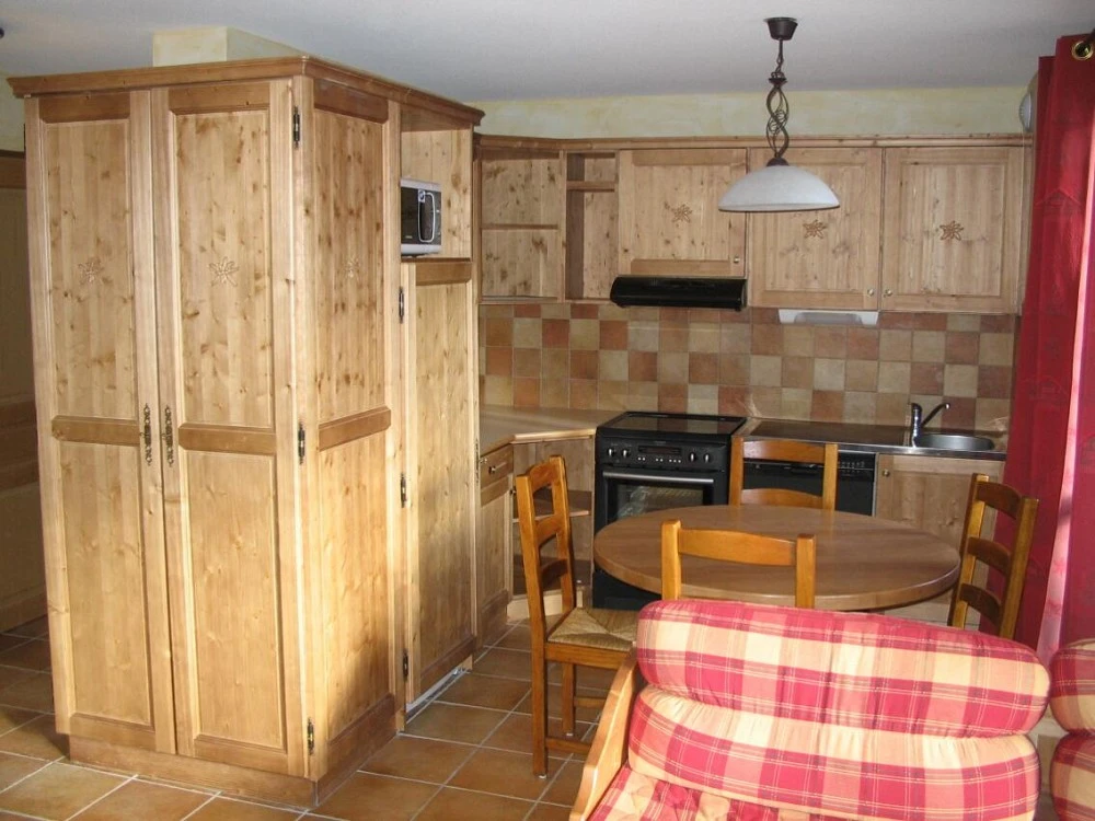 Les Balcons de Village kitchenette