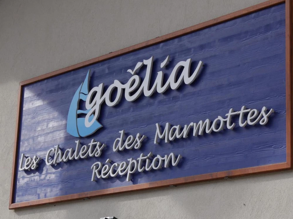Les chalets des Marmottes - De receptie logo