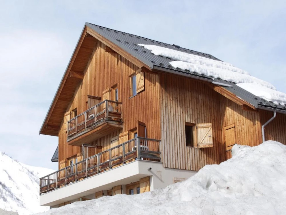 Les chalets des Marmottes - Zijaanzicht chalet