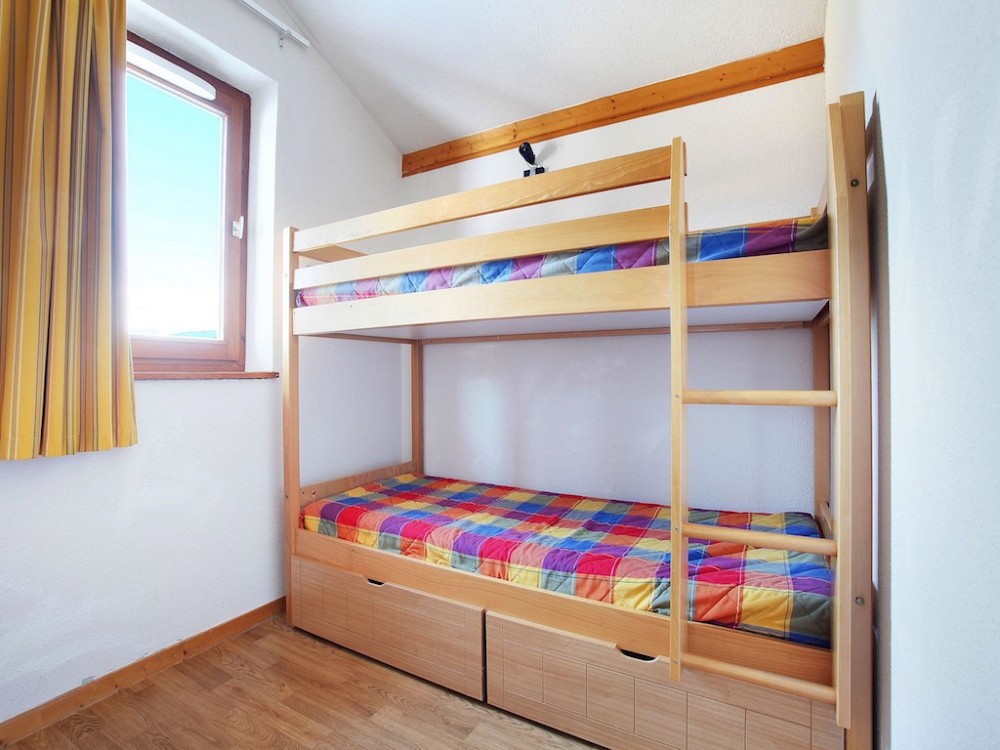 Le Buet - slaapkamer met stapelbed