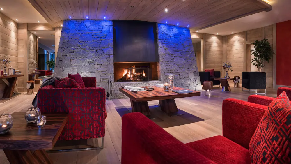 Le Centaure - lounge met openhaard 